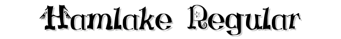 HamLake Regular font